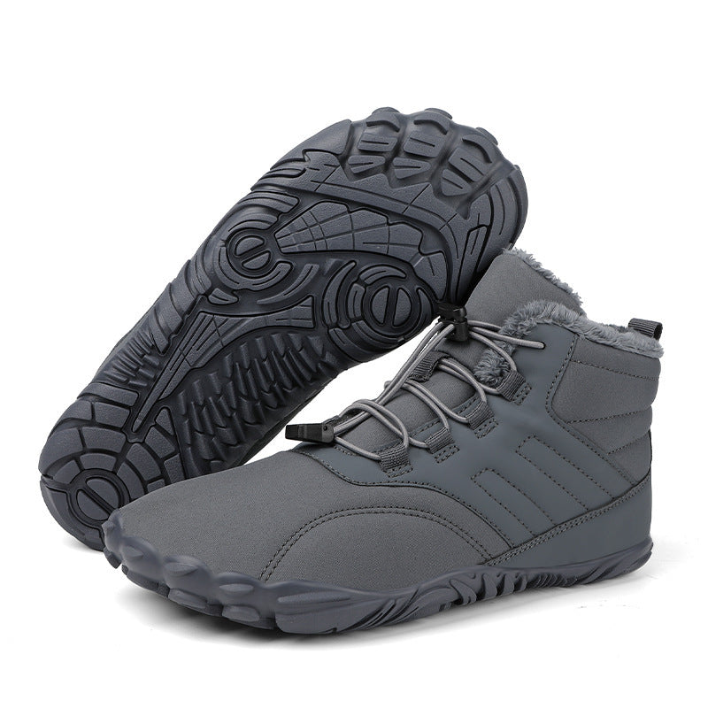 Barefoot Winter Boots for Men & Women – Warm, Slip-On, Wear-Resistant, Non-Slip Outdoor Shoes