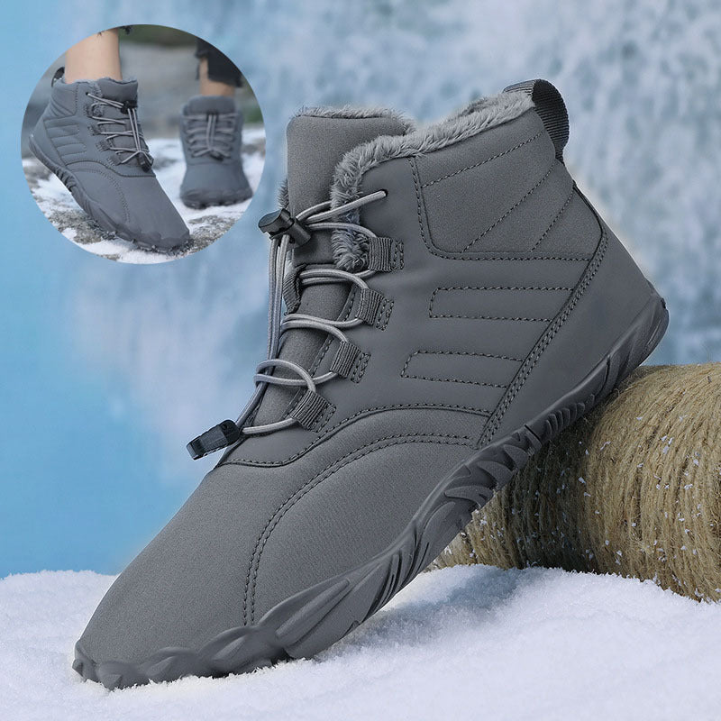 Barefoot Winter Boots for Men & Women – Warm, Slip-On, Wear-Resistant, Non-Slip Outdoor Shoes